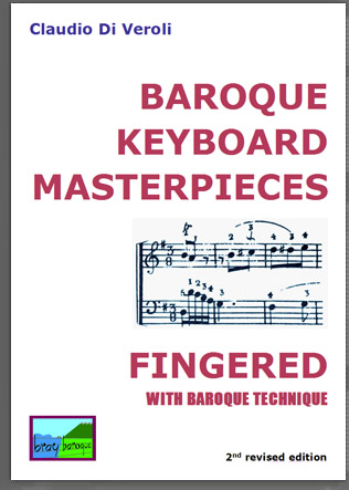Baroque pieces fingered as exercise for old fingerings in scales